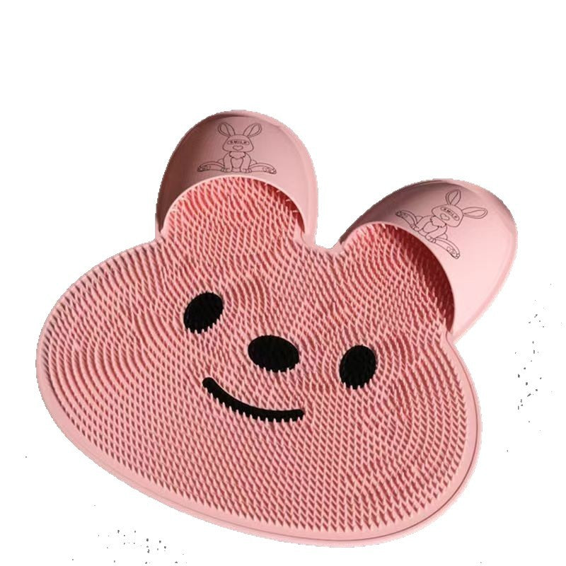 Silicone Foot Scrubbing Bath Mat