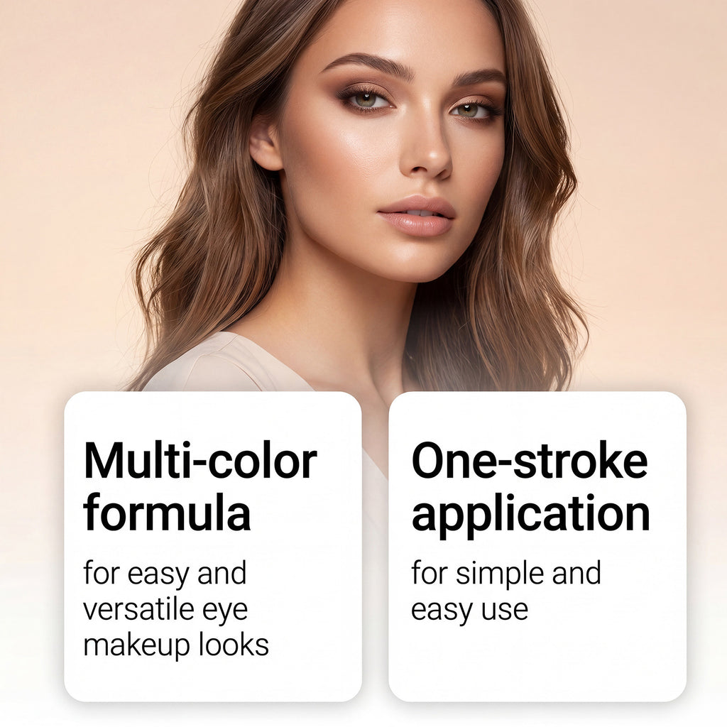 Long-wearing eyeshadow stick