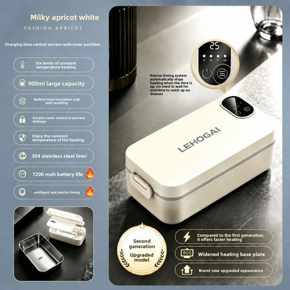 Fizlix ThermoBox™ - Self-Heating Electric Lunch Box