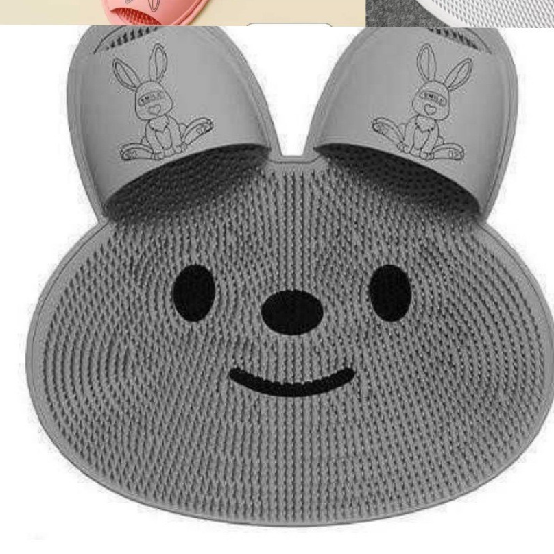Silicone Foot Scrubbing Bath Mat