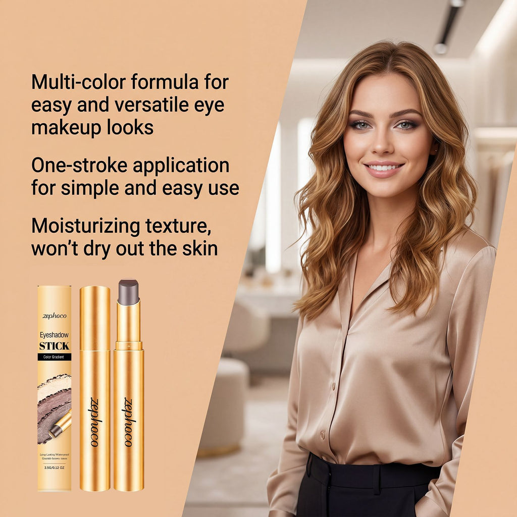 Long-wearing eyeshadow stick