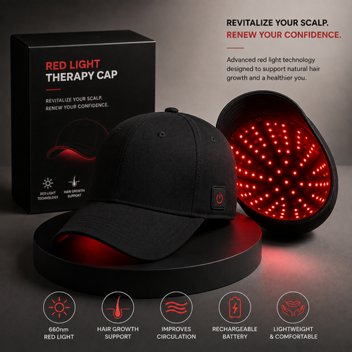 Red Light Hair Regrowth Cap