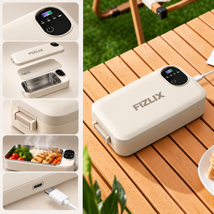 Fizlix ThermoBox™ - Self-Heating Electric Lunch Box