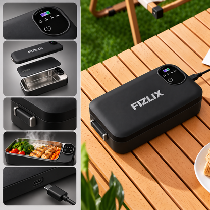 Fizlix ThermoBox™ - Self-Heating Electric Lunch Box