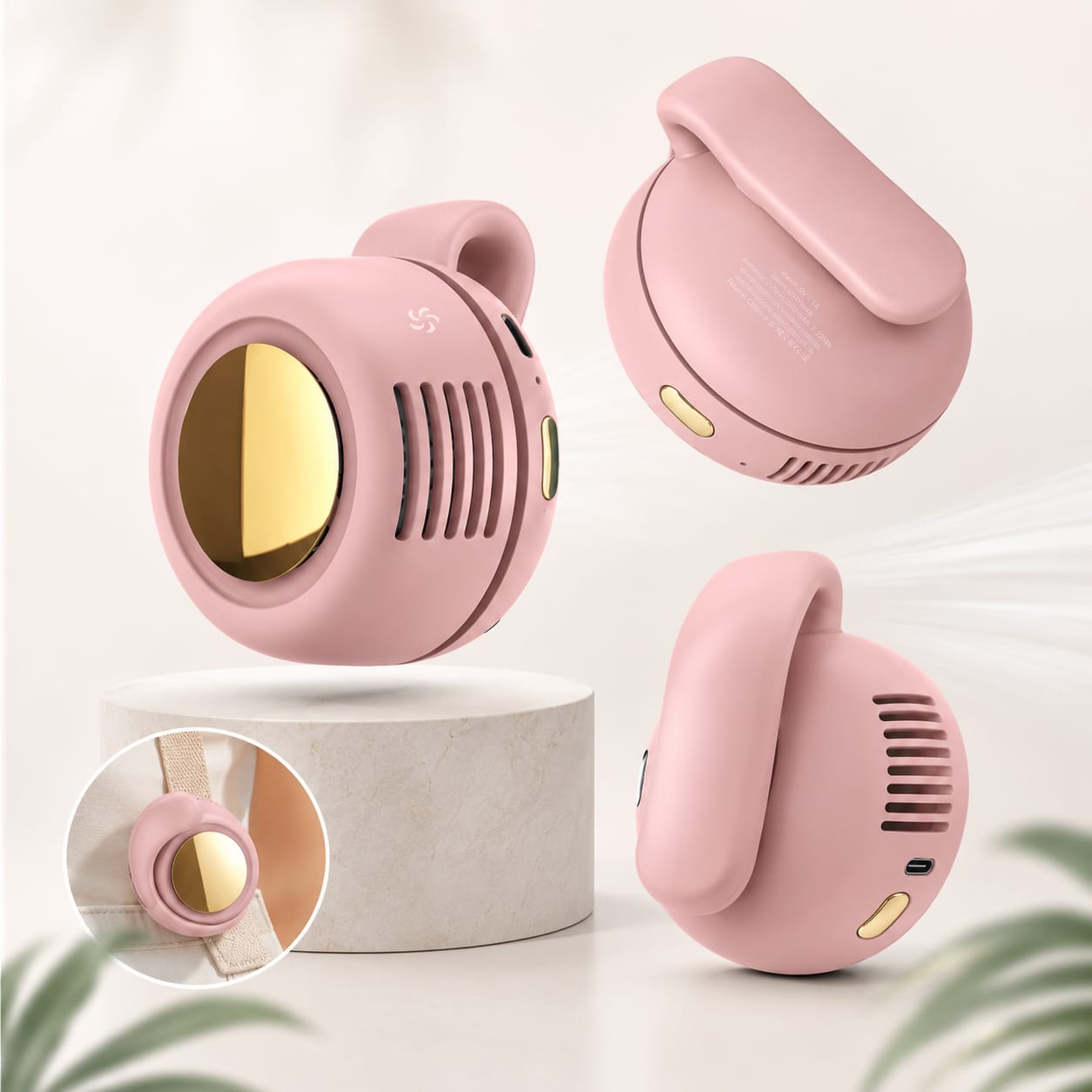 Portable USB Rechargeable Bladeless Fan