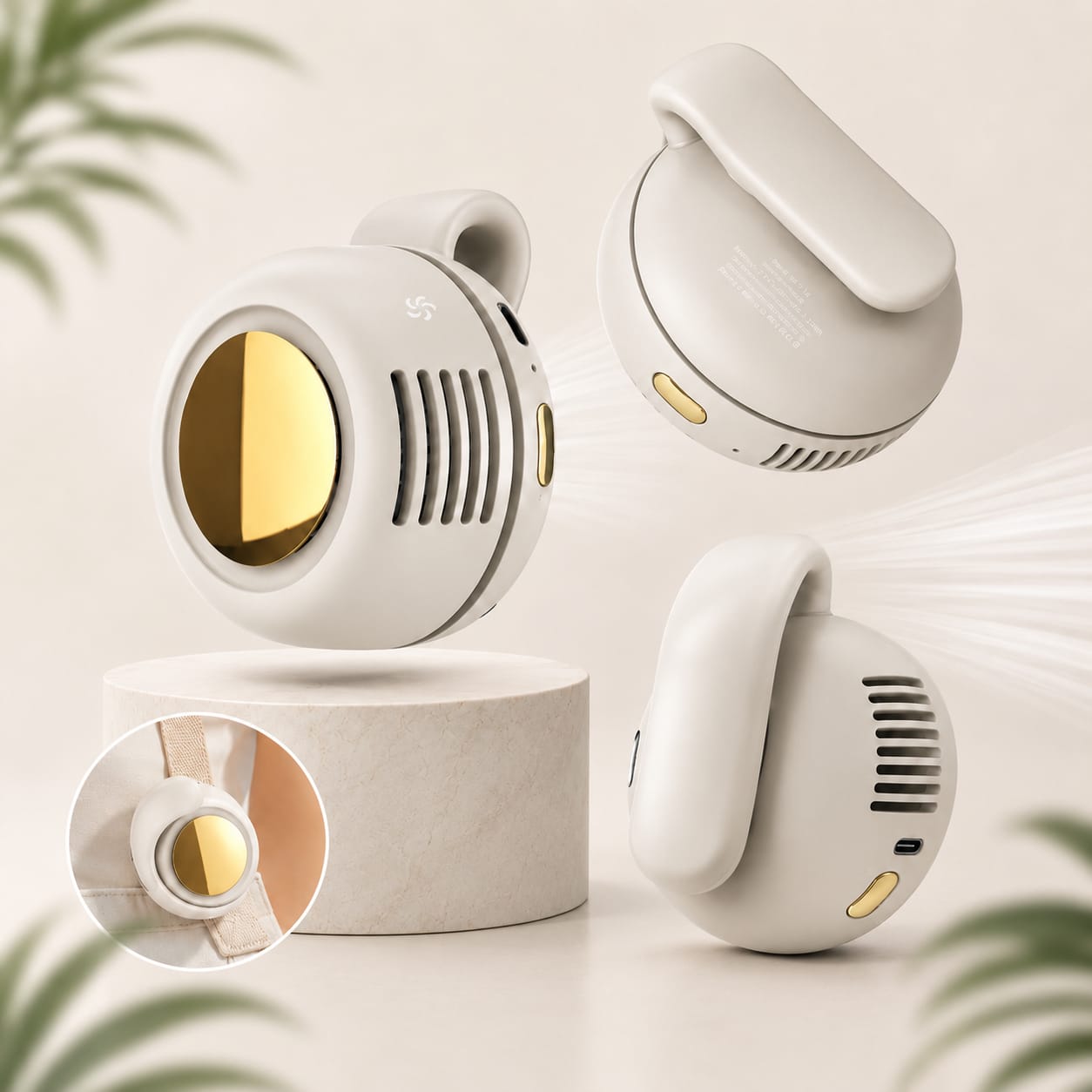 Portable USB Rechargeable Bladeless Fan