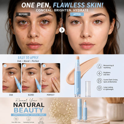 Moisturizing Concealer Face Brightening Concealer Covering Acne Scar and Dark Circles