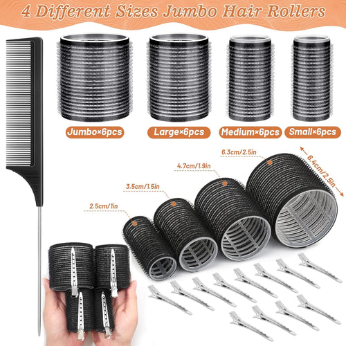 Heatless Hair Curlers